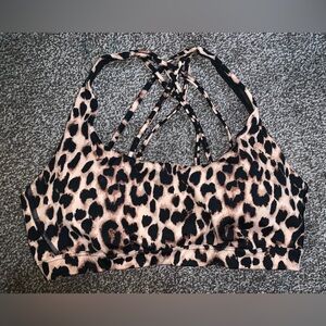 Victoria's Secret Leopard Print Sports Bra